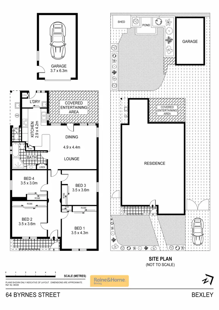 Floorplan of Homely house listing, 64 Byrnes Street, Bexley NSW 2207