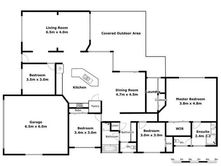 Floorplan of Homely house listing, 22 Alison Avenue, Lennox Head NSW 2478