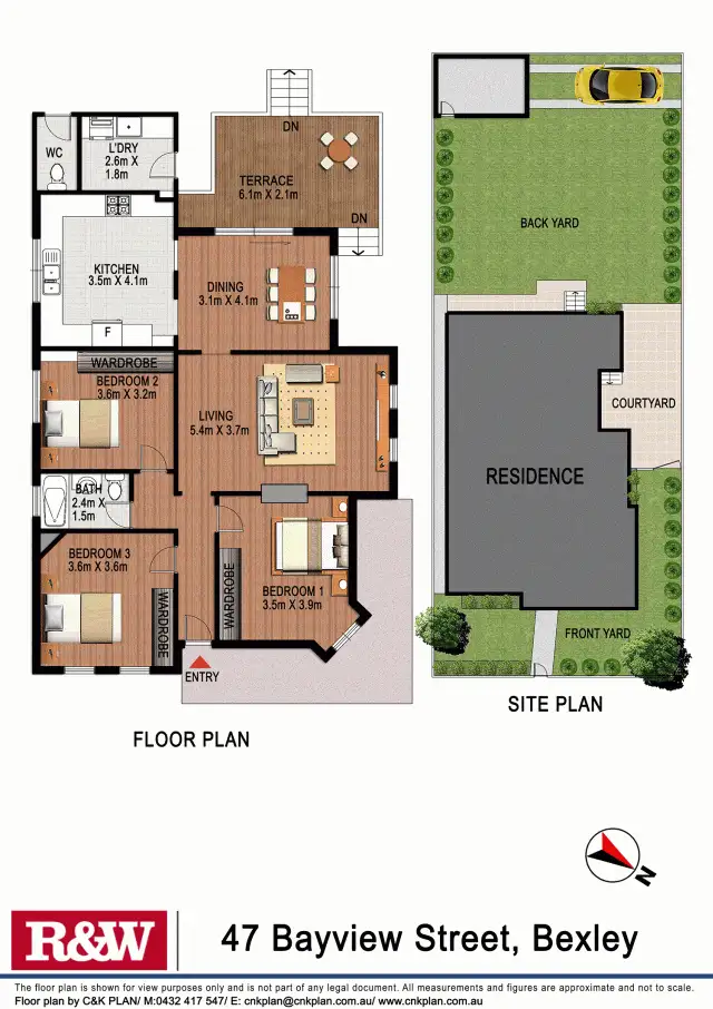 Floorplan of Homely house listing, 47 Bayview Street, Bexley NSW 2207