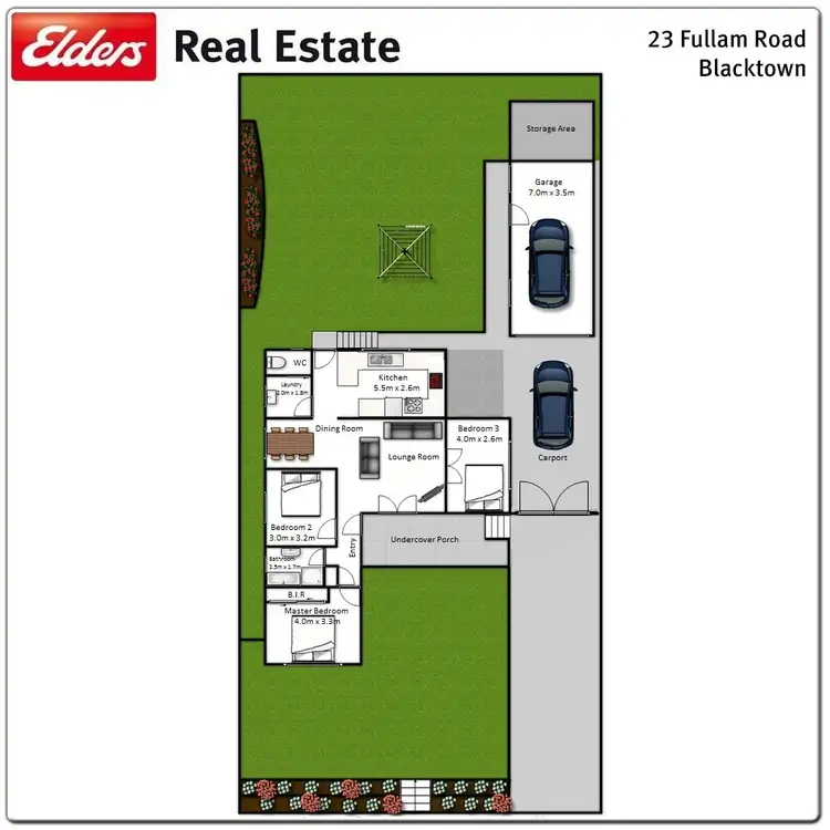 Floorplan of Homely house listing, 23 Fullam Road, Blacktown NSW 2148