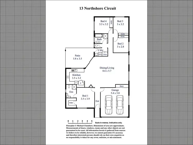 Floorplan of Homely house listing, 13 Northshore Circuit, Idalia QLD 4811