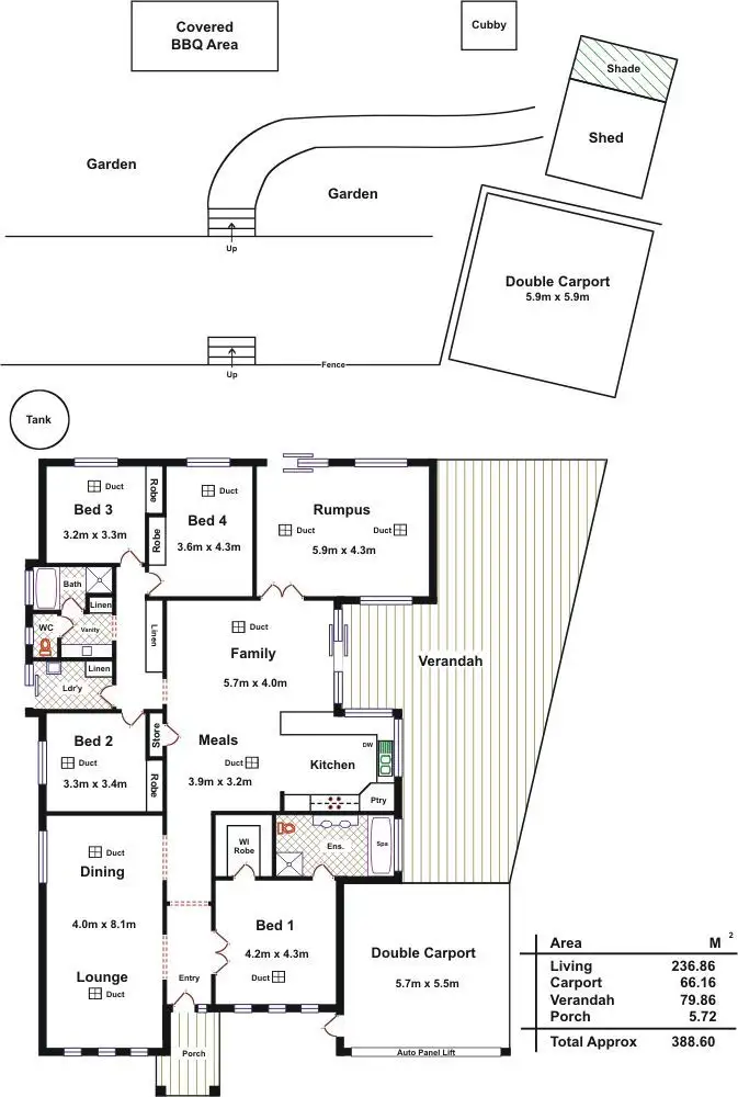 Floorplan of Homely house listing, 27 Swallow Drive, Hewett SA 5118