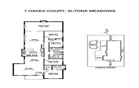 Floorplan of Homely house listing, 7 Hakea Court, Altona Meadows VIC 3028