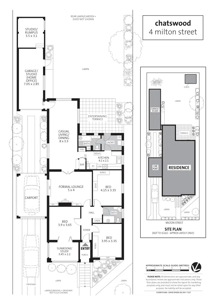 Floorplan of Homely house listing, 4 Milton Street, Chatswood NSW 2067