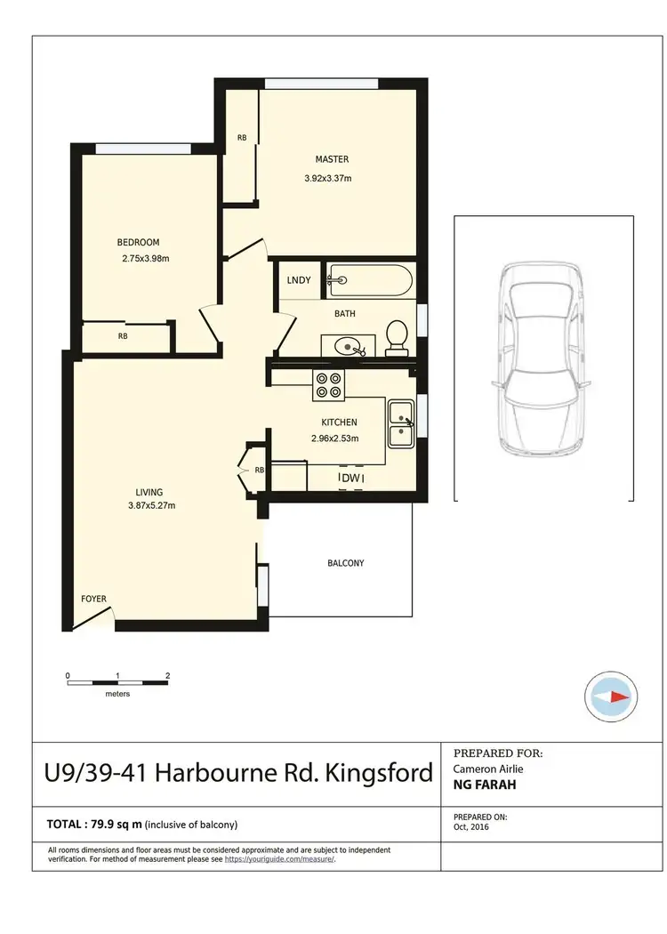 Floorplan of Homely apartment listing, 9/39 Harbourne Road, Kingsford NSW 2032