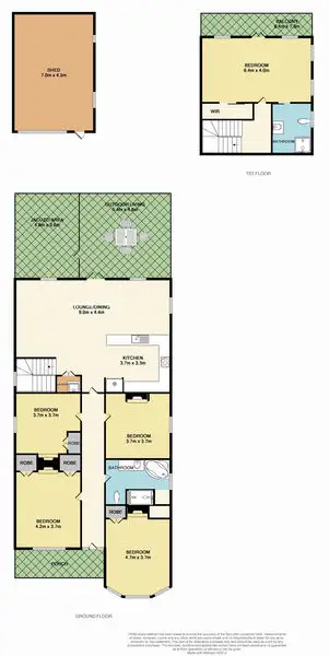 Floorplan of Homely house listing, 29 Grosvenor Street, Moonee Ponds VIC 3039