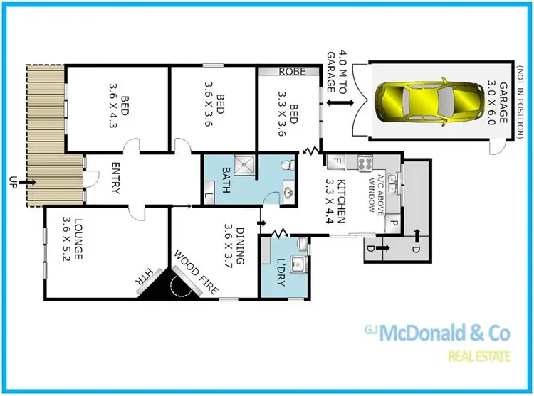 Floorplan of Homely house listing, 10 Craddock Street, North Geelong VIC 3215