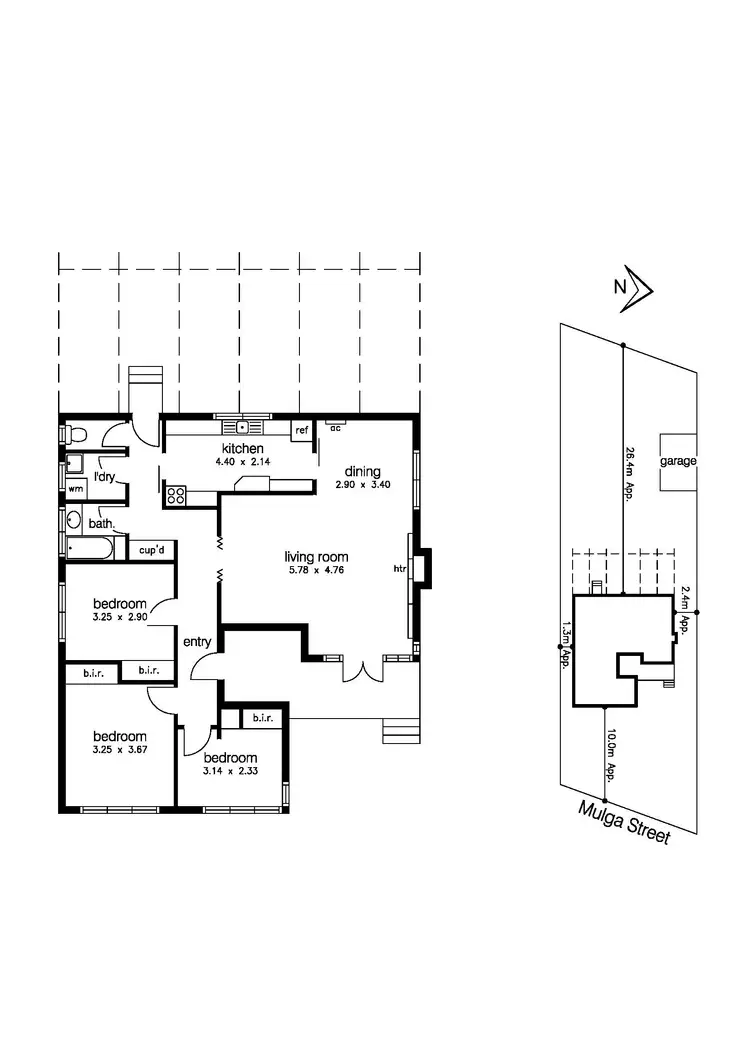 Floorplan of Homely house listing, 17 Mulga Street, Altona VIC 3018