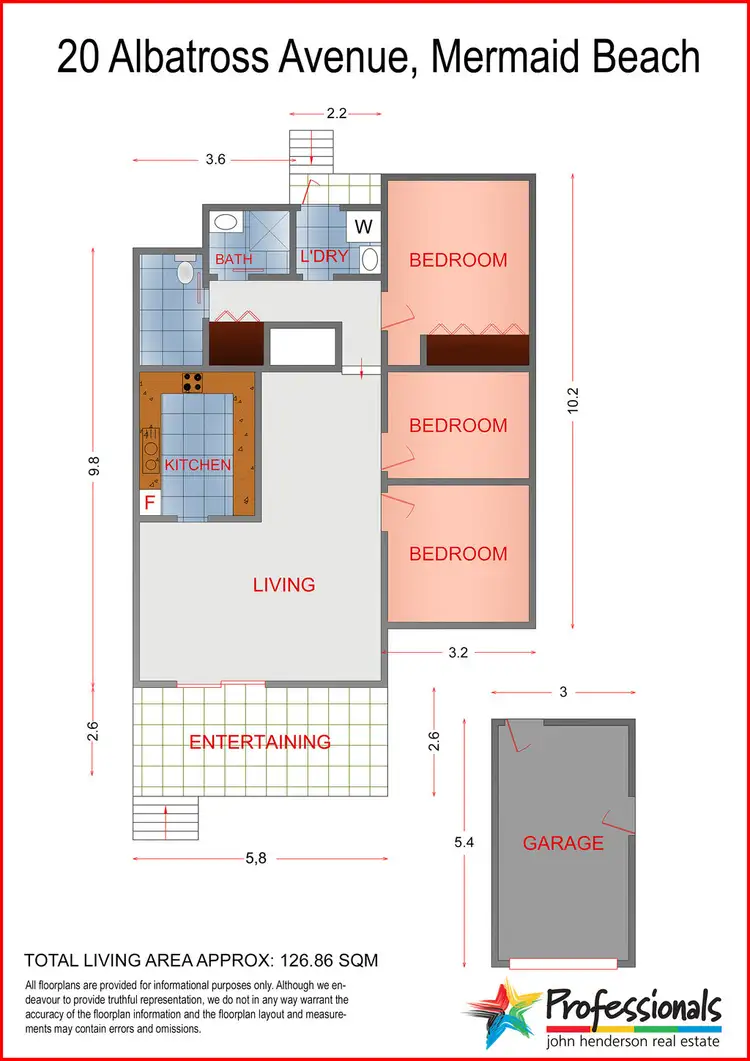 Floorplan of Homely house listing, 20 Albatross Avenue, Mermaid Beach QLD 4218
