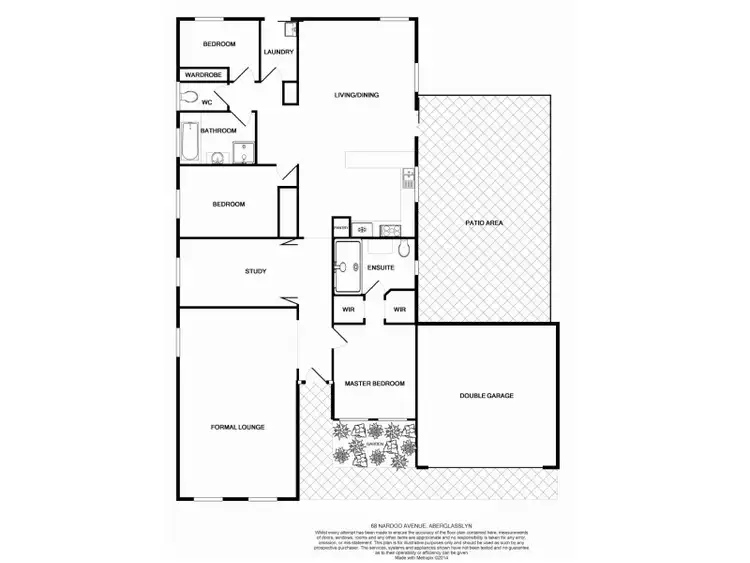 Floorplan of Homely house listing, 68 Nardoo Avenue, Aberglasslyn NSW 2320