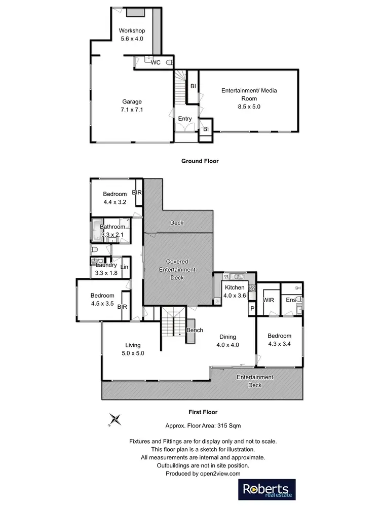 Floorplan of Homely house listing, 21 Bonnie Vale Drive, Howden TAS 7054