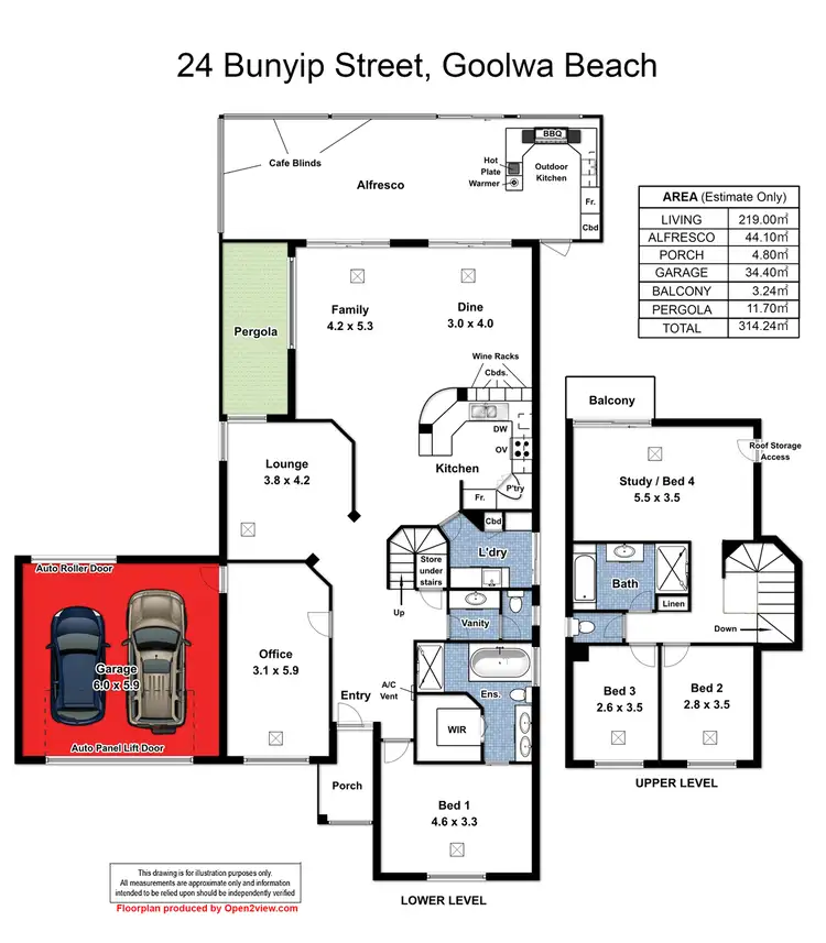 Floorplan of Homely house listing, 24 Bunyip Street, Goolwa South SA 5214
