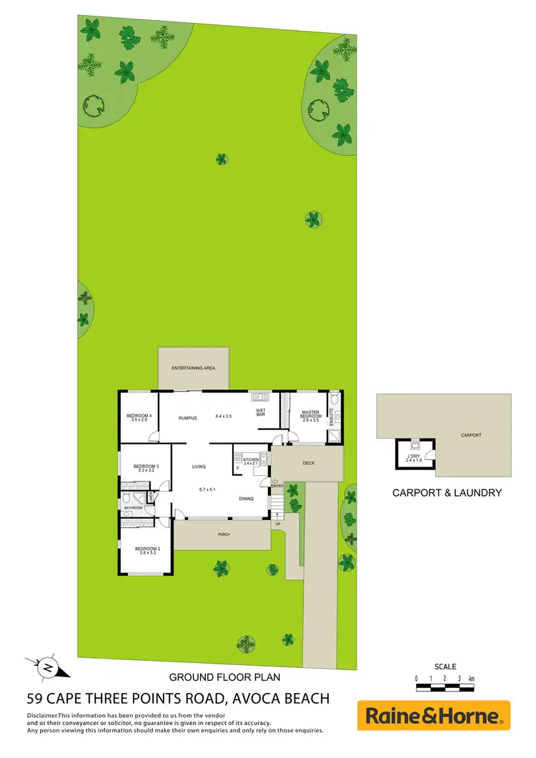 Floorplan of Homely house listing, 59 Cape Three Points Road, Avoca Beach NSW 2251