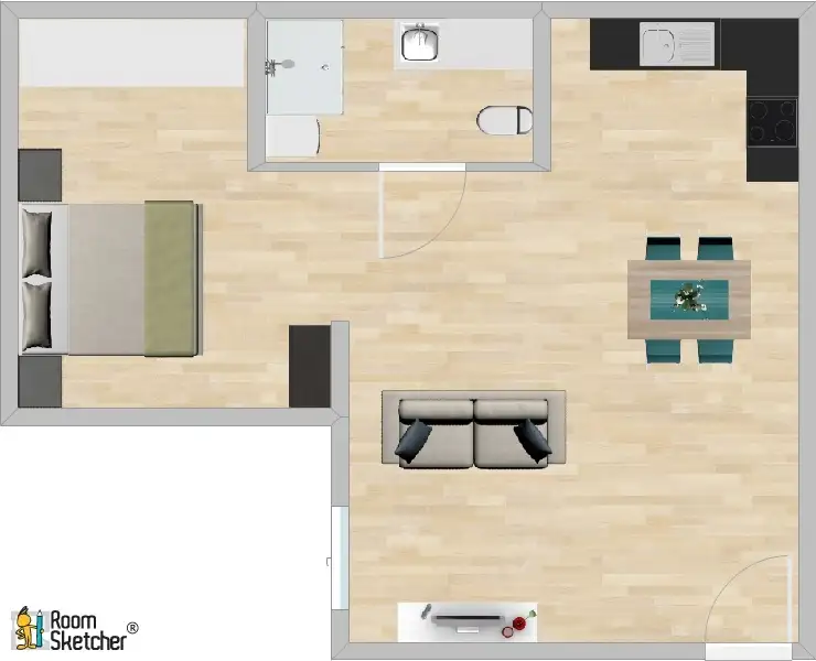 Floorplan of Homely apartment listing, 38/460 Ann Street, Brisbane City QLD 4000