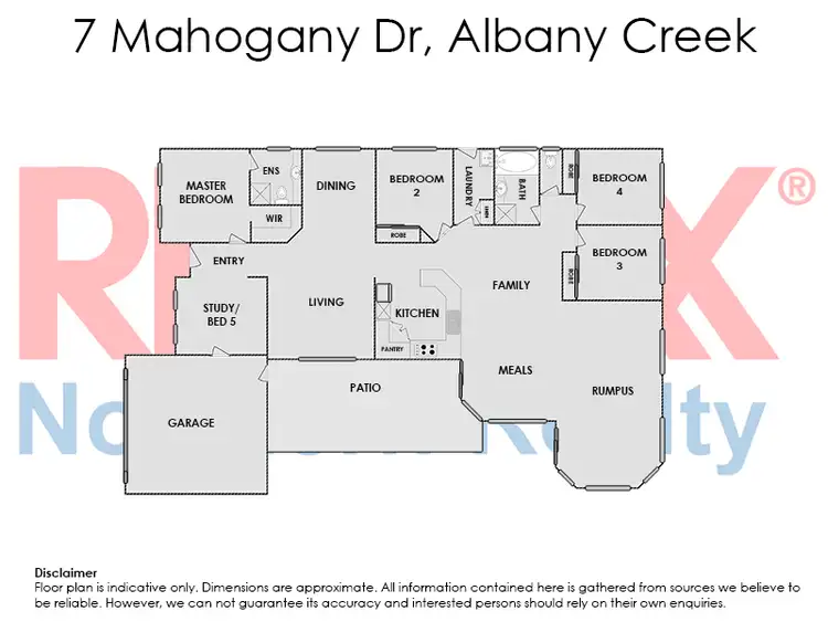 Floorplan of Homely house listing, 7 Mahogany Drive, Albany Creek QLD 4035