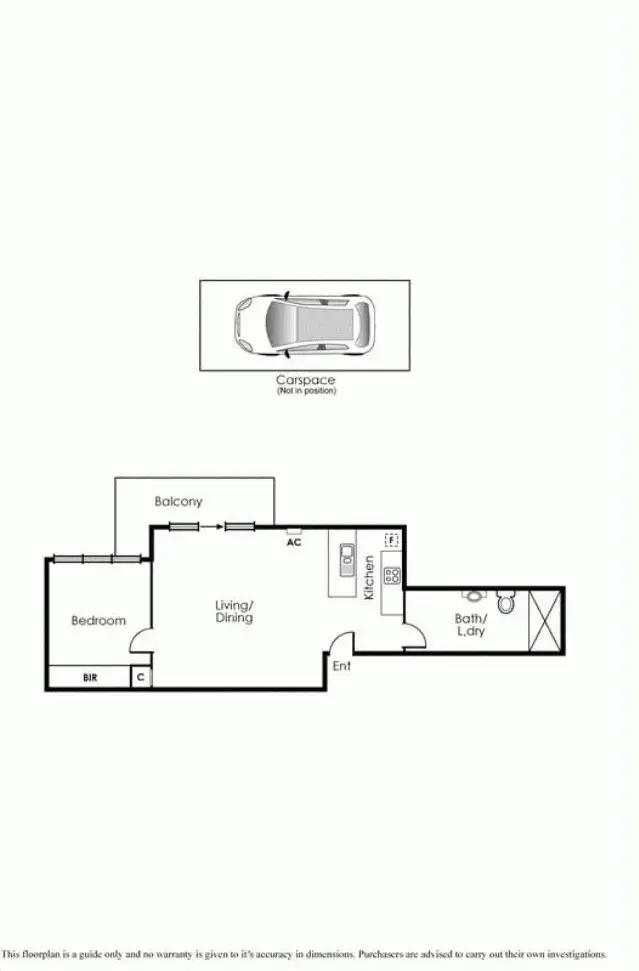 Floorplan of Homely apartment listing, 111/668 Bourke Street, Melbourne VIC 3000