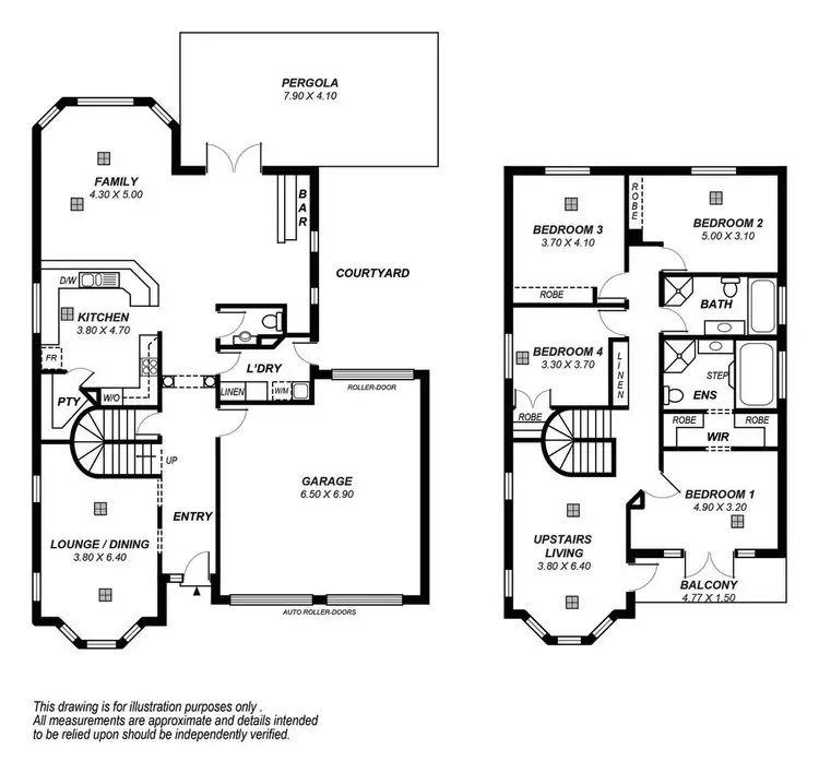 Floorplan of Homely house listing, 47 Lomond Circuit, Mawson Lakes SA 5095