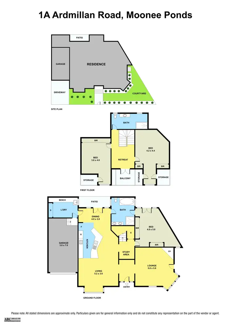Floorplan of Homely house listing, 1A Ardmillan Road, Moonee Ponds VIC 3039