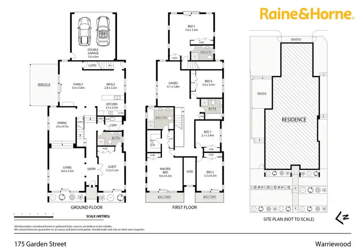 Floorplan of Homely house listing, 175 Garden Street, Warriewood NSW 2102