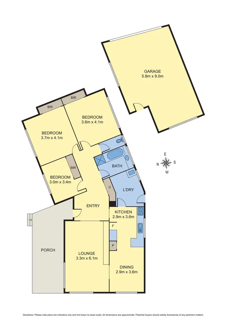 Floorplan of Homely house listing, 9 Windermere Crescent, Gladstone Park VIC 3043