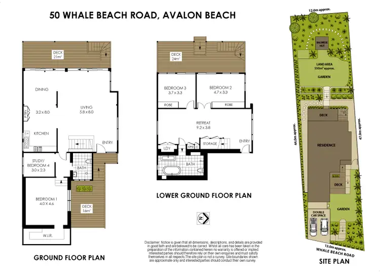 Floorplan of Homely house listing, 50 Whale Beach Road, Avalon Beach NSW 2107
