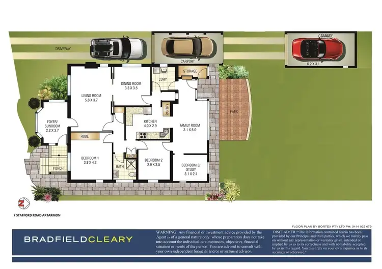 Floorplan of Homely house listing, 7 Stafford Road, Artarmon NSW 2064