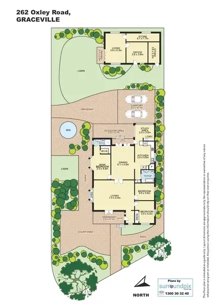 Floorplan of Homely house listing, 262 Oxley Rd, Graceville QLD 4075