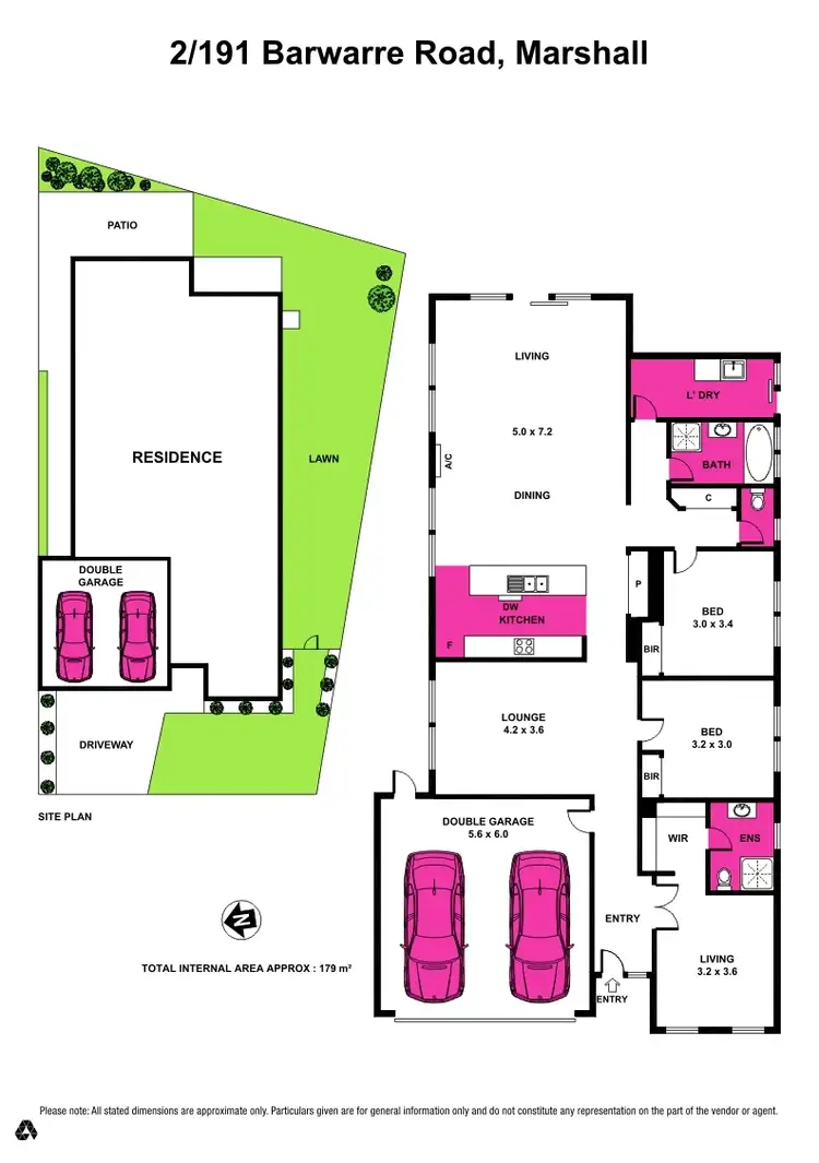 Floorplan of Homely house listing, 2/191 Barwarre Road, Marshall VIC 3216