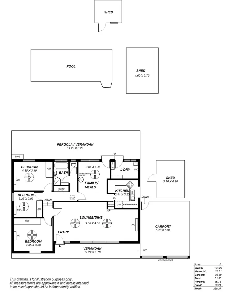 Floorplan of Homely house listing, 27 Alison Drive, Happy Valley SA 5159