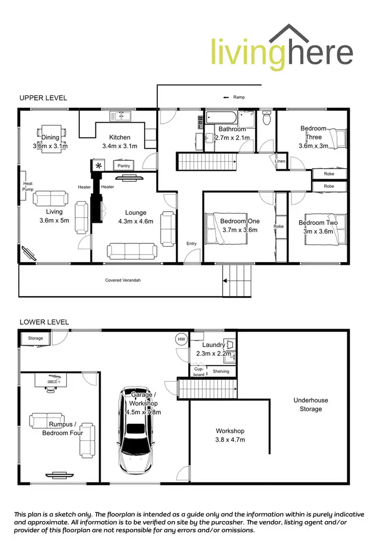 Floorplan of Homely house listing, 1 Pitten Crief, Riverside TAS 7250