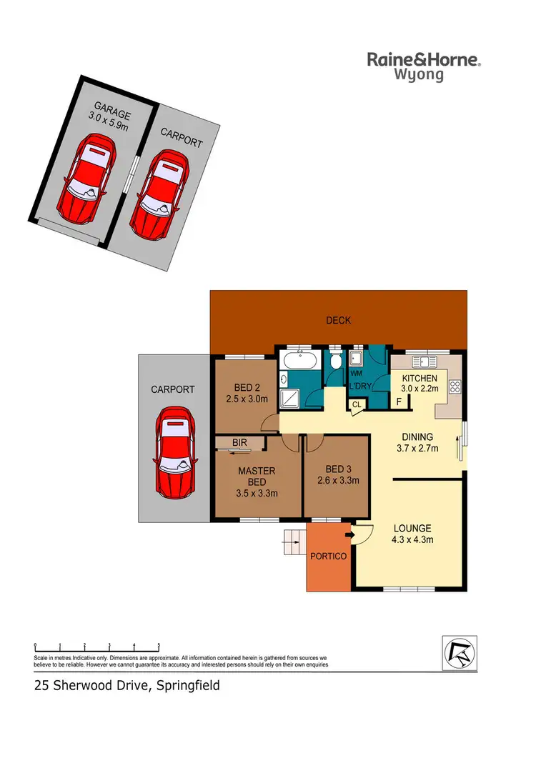 Floorplan of Homely house listing, 25 Sherwood Drive, Springfield NSW 2250