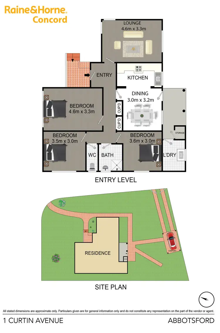 Floorplan of Homely house listing, 1 Curtin Avenue, Abbotsford NSW 2046