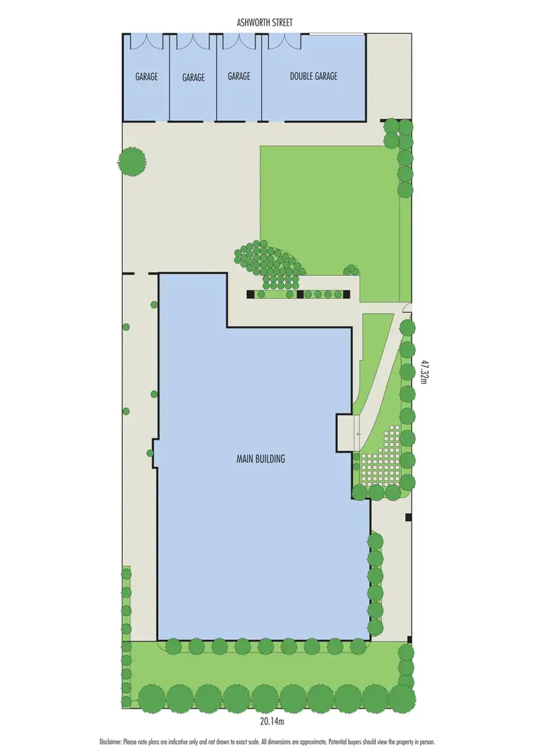 Floorplan of Homely land listing, 312 Beaconsfield Parade, Middle Park VIC 3206