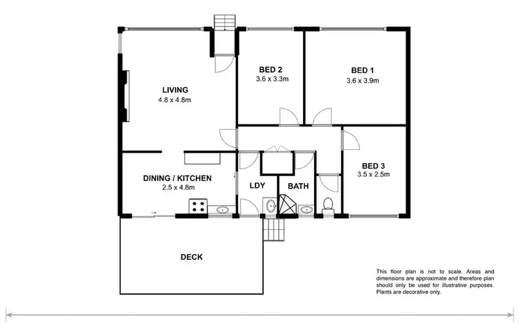 Floorplan of Homely house listing, 42 Stansbury Street, Glenorchy TAS 7010