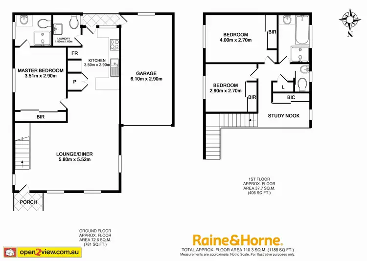 Floorplan of Homely unit listing, 1/20 Pacific Street, Batemans Bay NSW 2536