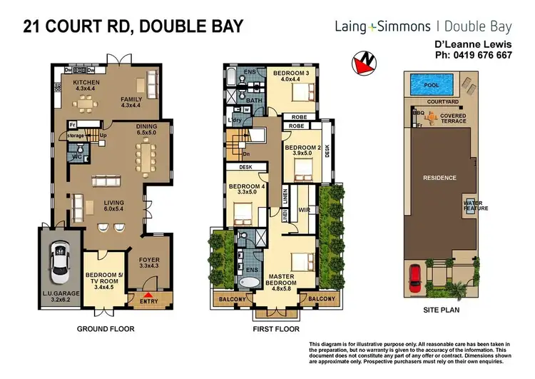 Floorplan of Homely house listing, 21 Court Road, Double Bay NSW 2028
