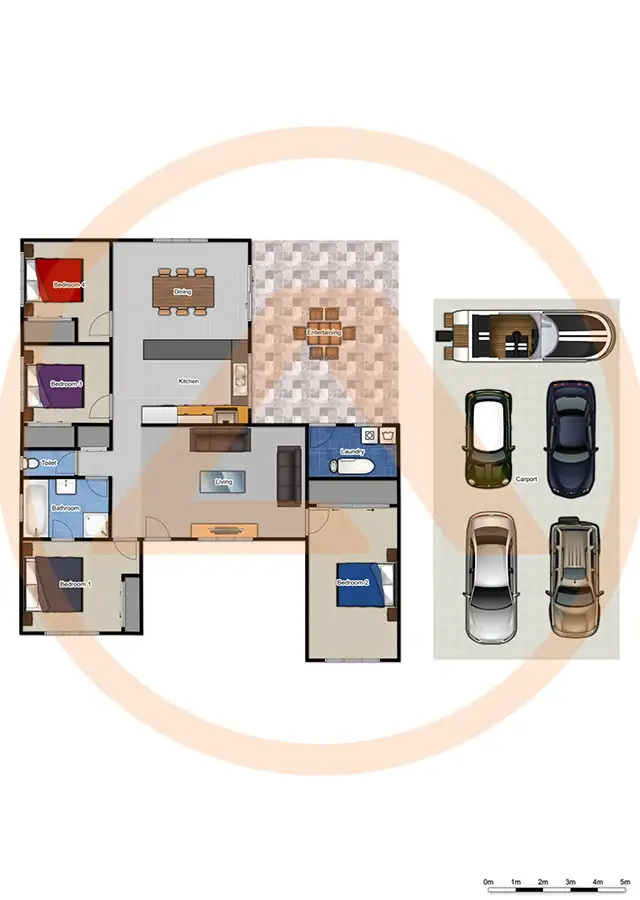 Floorplan of Homely house listing, 18 Jay St, Marsden QLD 4132