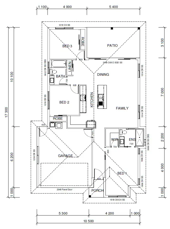 Floorplan of Homely house listing, 19 Lawrie Avenue, Oonoonba QLD 4811