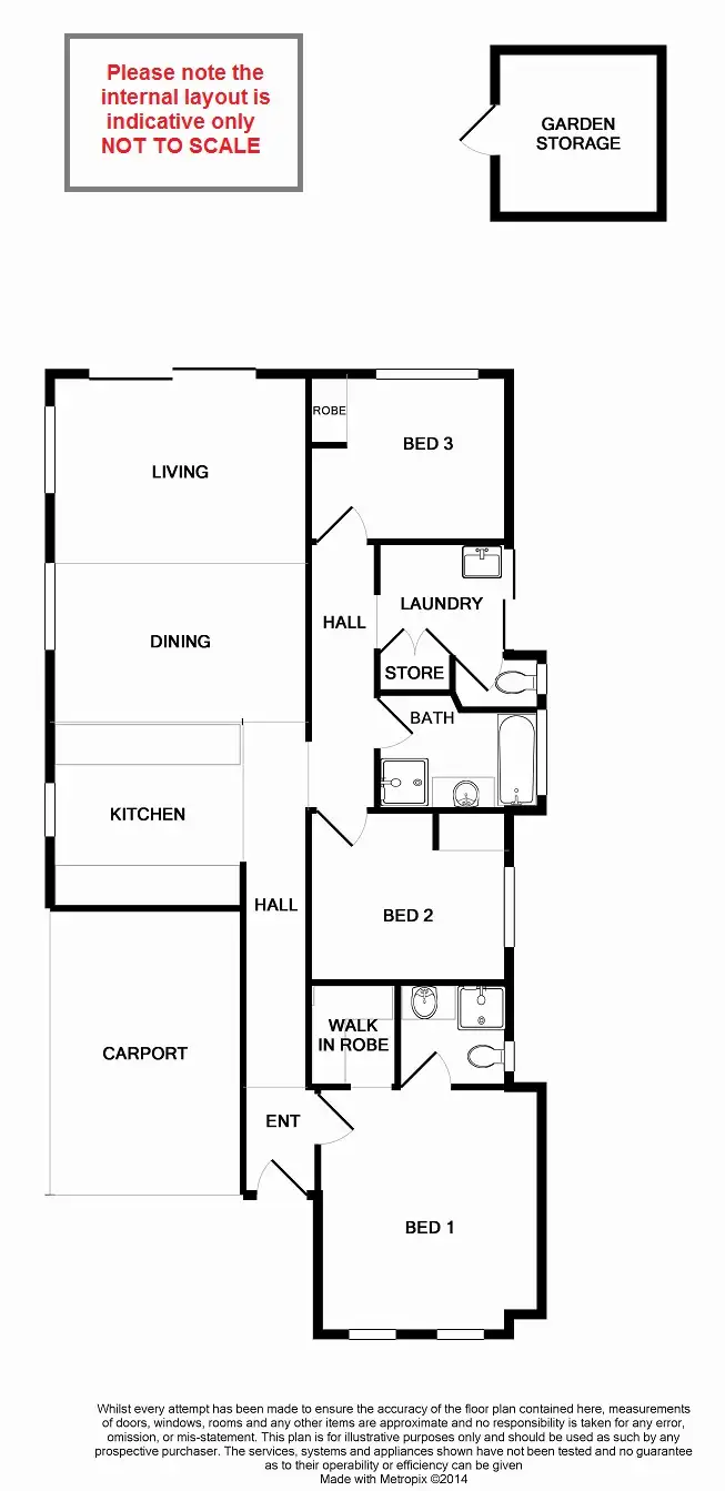 Floorplan of Homely house listing, 88B Braemore Street, Armadale WA 6112
