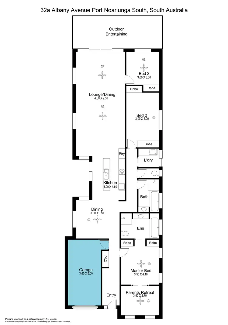 Floorplan of Homely house listing, 32a Albany Avenue, Port Noarlunga South SA 5167