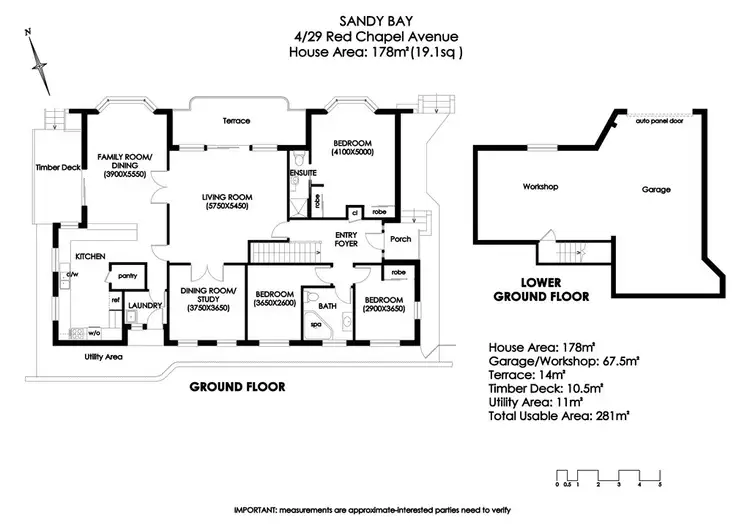 Floorplan of Homely townhouse listing, 4/29 Red Chapel Avenue, Sandy Bay TAS 7005