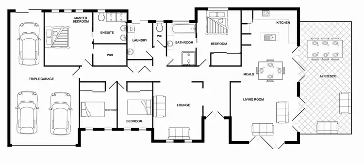 Floorplan of Homely house listing, 10 Watergum Street, Heathwood QLD 4110
