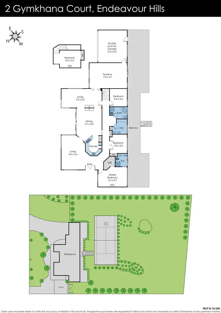 Floorplan of Homely house listing, 2 Gymkhana Court, Endeavour Hills VIC 3802
