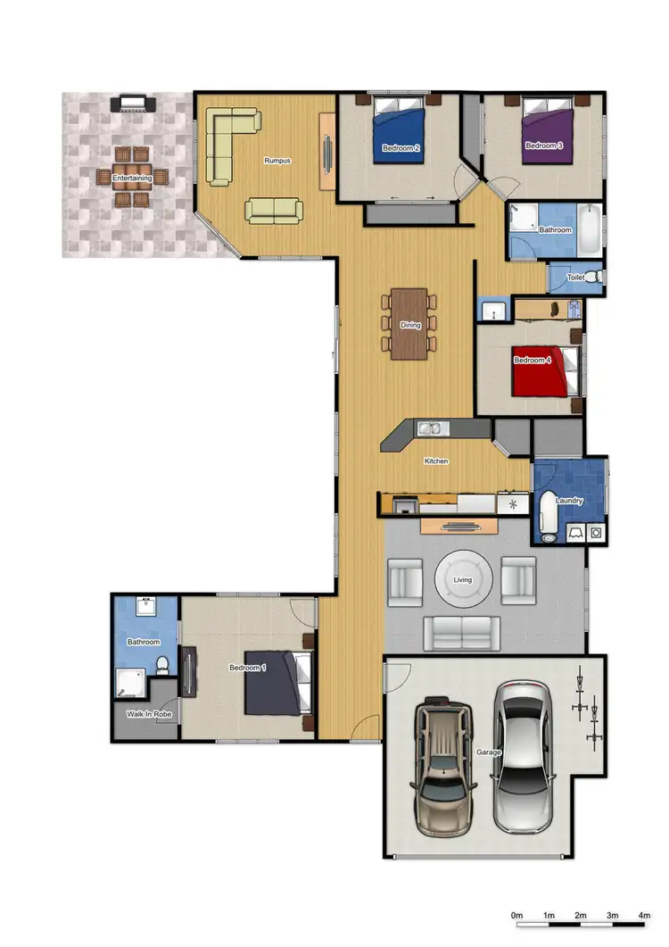 Floorplan of Homely house listing, 42 Lamberth Road East, Heritage Park QLD 4118