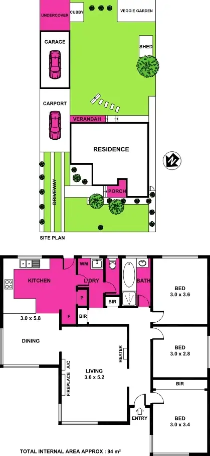 Floorplan of Homely house listing, 15 Claremont Drive, Leopold VIC 3224
