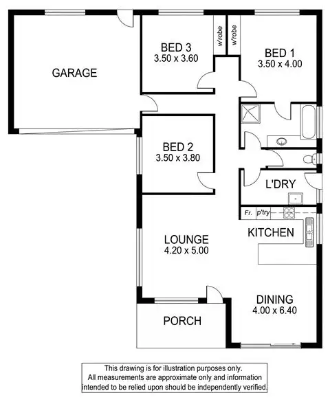 Floorplan of Homely house listing, 3/89 Penola Road, Mount Gambier SA 5290