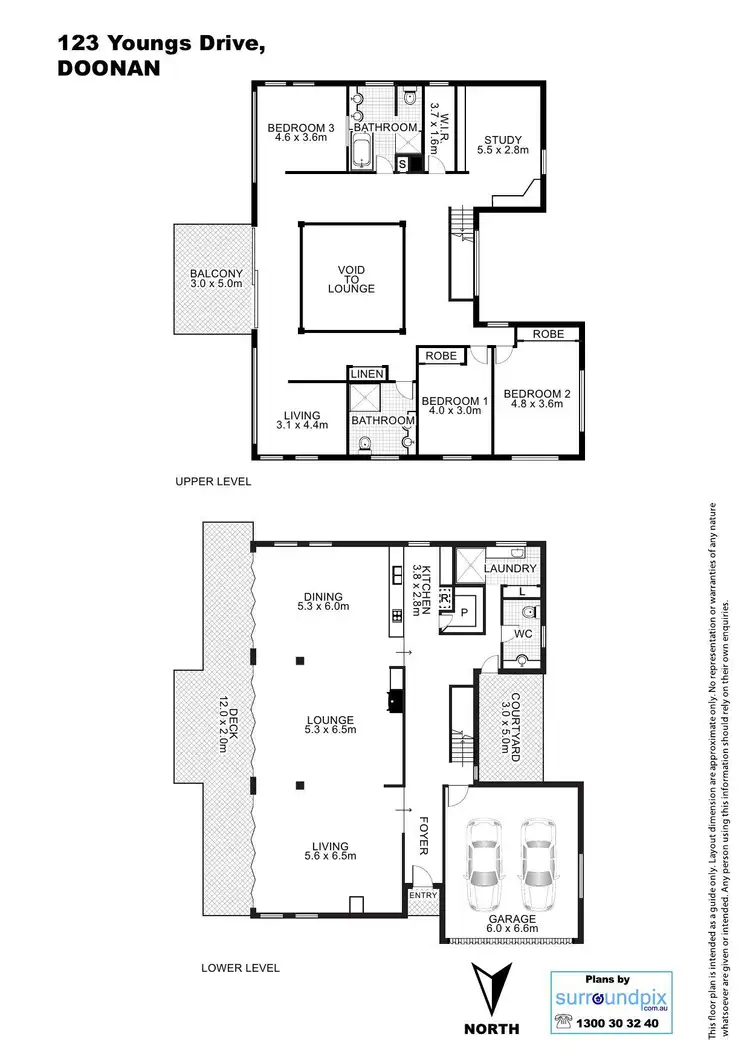 Floorplan of Homely house listing, 123 Youngs Drive, Doonan QLD 4562