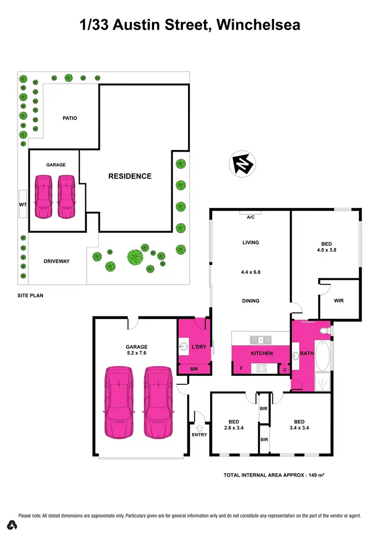 Floorplan of Homely house listing, 1/33 Austin Street, Winchelsea VIC 3241