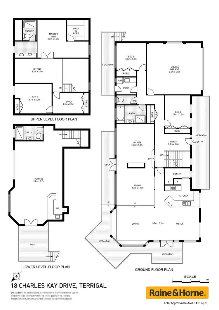 Floorplan of Homely house listing, 18 Charles Kay Dr, Terrigal NSW 2260