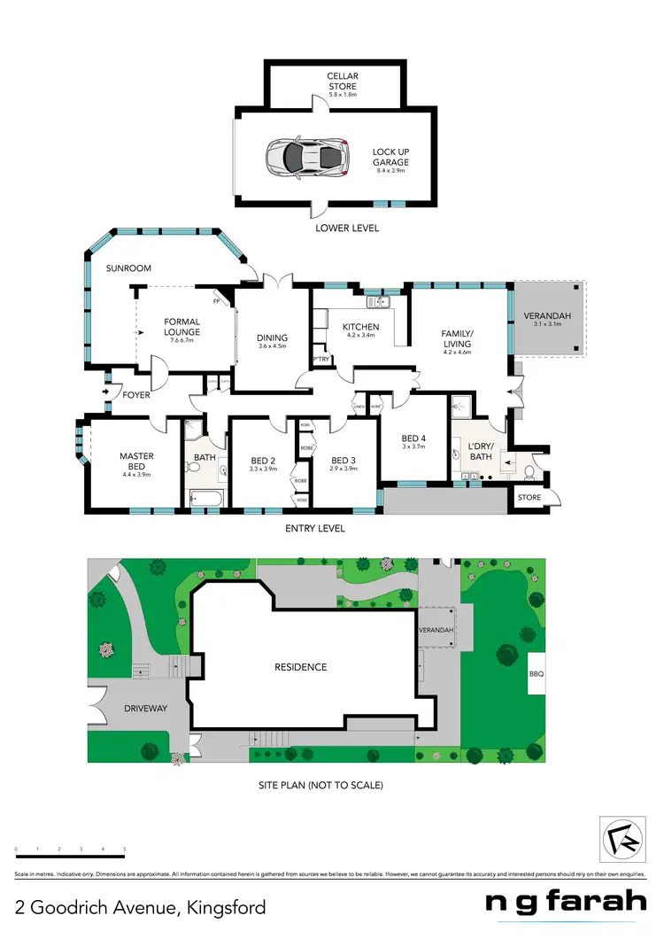 Floorplan of Homely house listing, 2 Goodrich Avenue, Kingsford NSW 2032